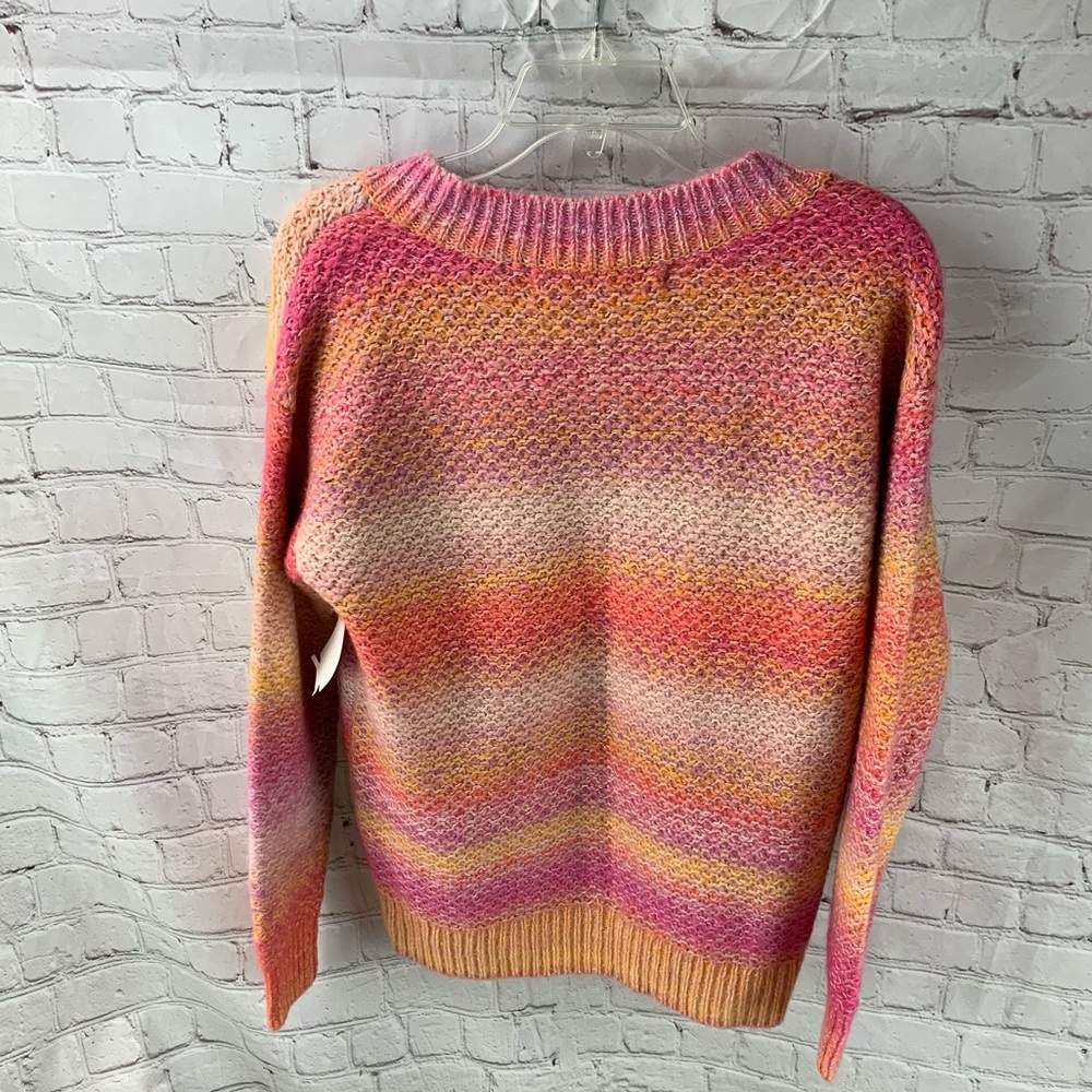 NWT Rebecca Minkoff Sunset Pink Andy Sweater M - Picture 5 of 8